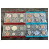 U.S. Mint Uncirculated Coin Sets - 1970 & 1971