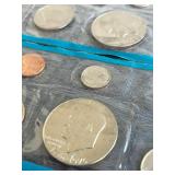 1974 & 1975 U.S. Mint Uncirculated Coin Sets - Eisenhower Dollars!
