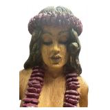 LLR - Vintage Sailor Jerry Spiced Navy Rum Hula Girl Store Display Statue