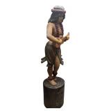 LLR - Vintage Sailor Jerry Spiced Navy Rum Hula Girl Store Display Statue