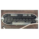 LLR - Vintage Art Deco Style Crosley Table Radio Model: 173