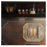 FR - Antique 1925  RCA Radiola 28 Super Heterodyne Console Radio in Original Wooden Cabinet