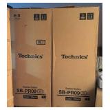 FR - Pair of Technics SB-PR09 Speakers, NIB