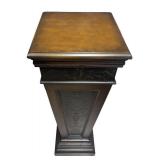RR -Ornate Dark Metal Pedestal