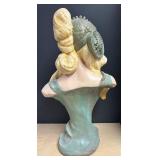 LLR - Theodora Art Nouveau Bust Sculpture in the style of Goldscheider