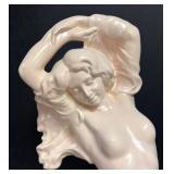 LLR - Vintage Art Deco Nude Female Porcelain Sculpture