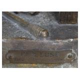 LLR - Antique French Spelter Figural Frileuse Lamp - Aristide De Ranieri French Spelter Figure