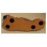 LLR - Vintage Chalk Ware Reclining Nude Hula Girl Figurine