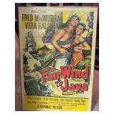 FR - Fair Wind to Java Poster - Vintage Promotional Unframed Poster