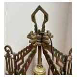 LLR - Pair of Vintage Brass Art Deco Light Fixtures