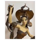 LLR - Vintage Sophisticated Art Deco Style Female Figurine