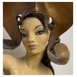 LLR - Vintage Sophisticated Art Deco Style Female Figurine