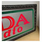 LLR - Vintage FADA Light Up Radio Sign - Vintage Electric Advertising Sign