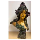 LLR - "Iris" Art Nouveau Bust by Emmanuel Villanis