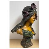 LLR - "Iris" Art Nouveau Bust by Emmanuel Villanis