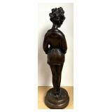 LLR - "La Petite Dhaussy" Bronze Sculpture by Maurice Milliere