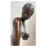 LLR - Vintage Dancing Lady Art Deco Sculpture