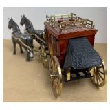 LLR - Overland Stage Express Co. Vintage Stagecoach with 2 Horses