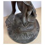 LLR - "Papillon" Bronzed Winged Fairy Sculpture by Paul Lucien Bessin