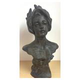 O - Nymphea Bust Sculpture by Julien Causse