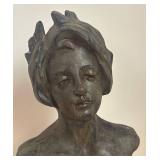 O - Nymphea Bust Sculpture by Julien Causse