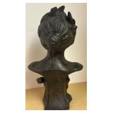 O - Nymphea Bust Sculpture by Julien Causse