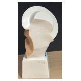 LL - Royal Dux Elly Stroback Bust - Art Deco Porcelain Figure