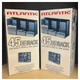 RR - Two New Atlantic 45 CD Racks