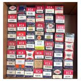 LLR - Vintage Vacuum Tubes Assortment - RCA, Raytheon, Tung-Sol and More