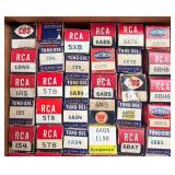 LLR - Vintage Vacuum Tubes Assortment - RCA, Raytheon, Tung-Sol and More