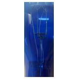 RR - Vintage Cobalt Blue Glass Light Bulb - E26 Screw Base