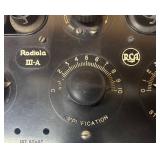 RR - RCA Radiola III-A Type RL Vintage Tube Radio - 220-550m AM Range