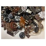 RR - Vintage Vacuum Tube Socket Assortment - Ceramic & Phenolic Sockets, Mounting Hardware and More