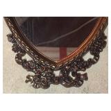 FR - Vintage Wall Mirror - Ornate Frame