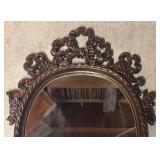 FR - Vintage Wall Mirror - Ornate Frame