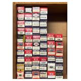 RR - Vacuum Tubes Collection - Assorted Electron Tubes by RCA, Sylvania, Raytheon and More