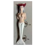 O - Vintage Mermaid Fishing Lure / Vintage Happy Hooker Mermaid Fishing Lure