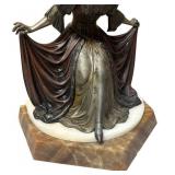 RR - Le Menuet - Art Nouveau Sculpture by Leo Laporte-Blairsy