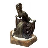 RR - Le Menuet - Art Nouveau Sculpture by Leo Laporte-Blairsy