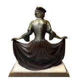 RR - Le Menuet - Art Nouveau Sculpture by Leo Laporte-Blairsy