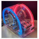 RR - Hypersonic AM/FM Neon Cassette Radio Model: 8802C