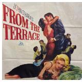 FR - "From the Terrace" Vintage Unframed Poster featuring Paul Newman and Joanne Woodward