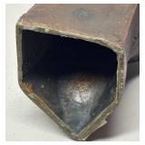 O - Vintage "Unmasked Young Girl" Bronze Bust by Georges Van Straeten