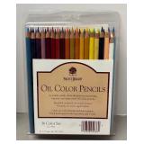 RR - Colored Pencils and Paint Set - Colerase, MultiPastel, Walnut Hollow Oil Pencils, Watercolors