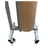 RR - Mobile Roll Paper Holder - Tan & Pink Rolls Included