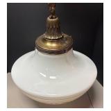 FR - Beautiful Vintage Art Deco Pendant Light