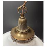 FR - Beautiful Vintage Art Deco Pendant Light