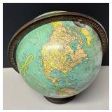 RR - Vintage George F. Cram Co. 9-Inch Terrestrial Globe