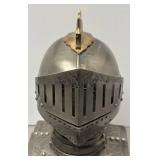 O - Heritage Knight Radio - Vintage Knight Helmet Desk Radio