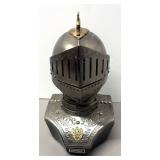 O - Heritage Knight Radio - Vintage Knight Helmet Desk Radio